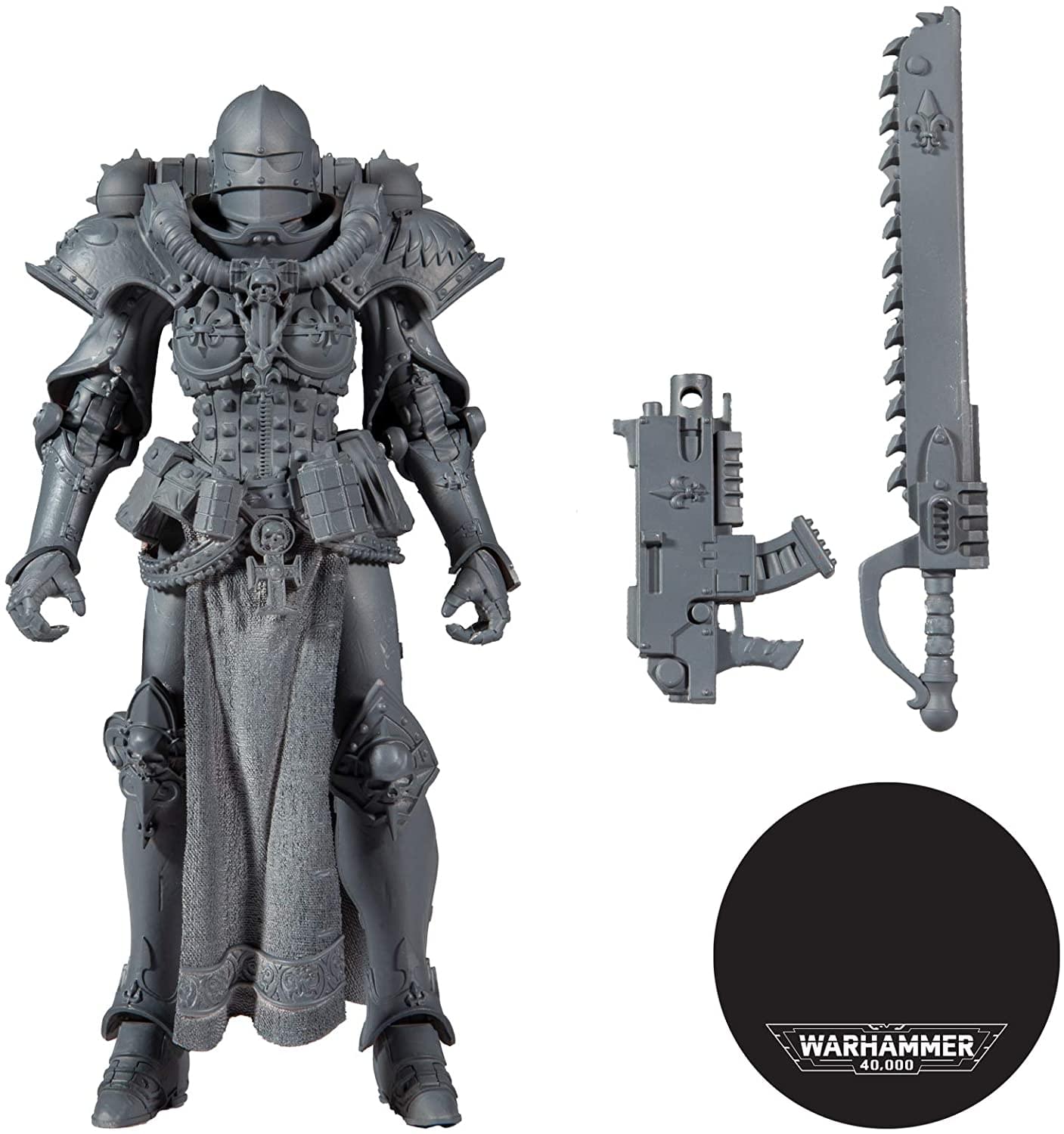 Warhammer 40K 7 Inch Action Figure | Adepta Sororitas Battle Sister Artist Proof