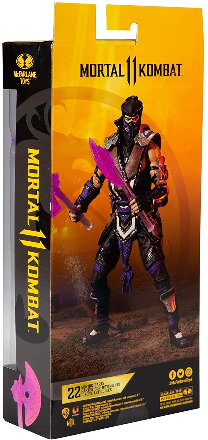 Mortal Kombat 7 Inch Action Figure | Sub Zero (Winter Purple)