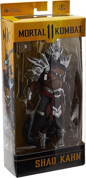 Mortal Kombat 7 Inch Action Figure | Shao Kahn (Platinum Skin)