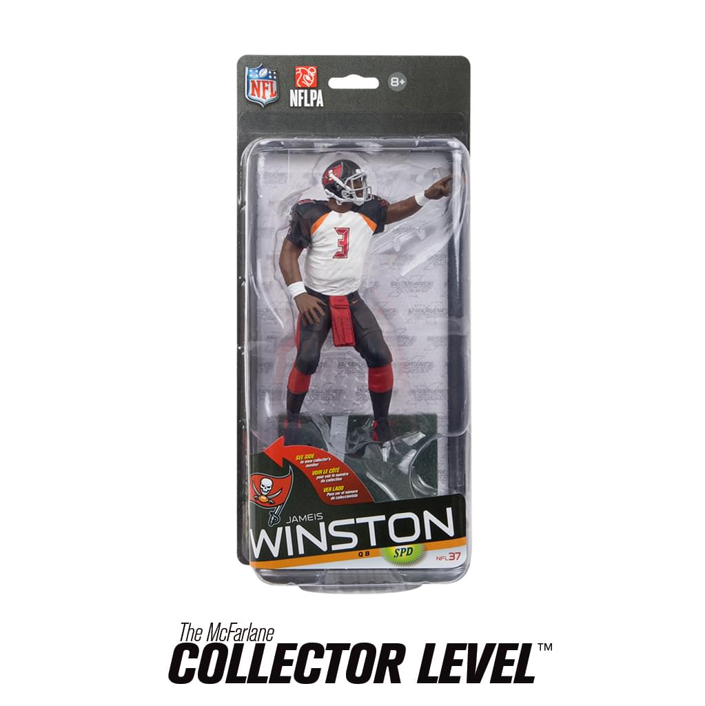 McFarlane Toys NFL Tampa Bay Buccaneers Sports Picks Series 37 Jameis Winston Action Figure [White Jersey]