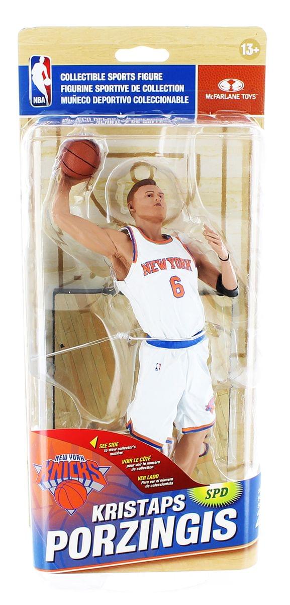 NY Knicks NBA Series 29 Figure: Kristaps Porzingi (White Uniform Variant)