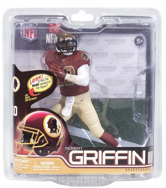 McFarlane NFL 31 Robert Griffin III Redskins Throwback Jerse