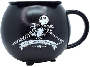 Nightmare Before Christmas Jack Skellington Cauldron Mug with Cover