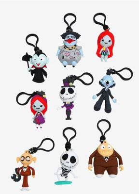 Nightmare Before Christmas Series 7 3D Foam Bag Clip | 1 Random