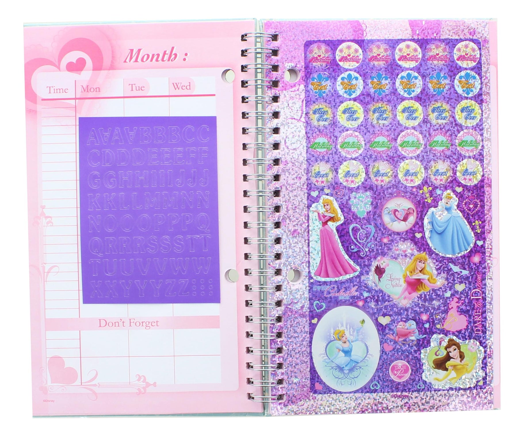 Disney Heart of a Princess Personalized Planner