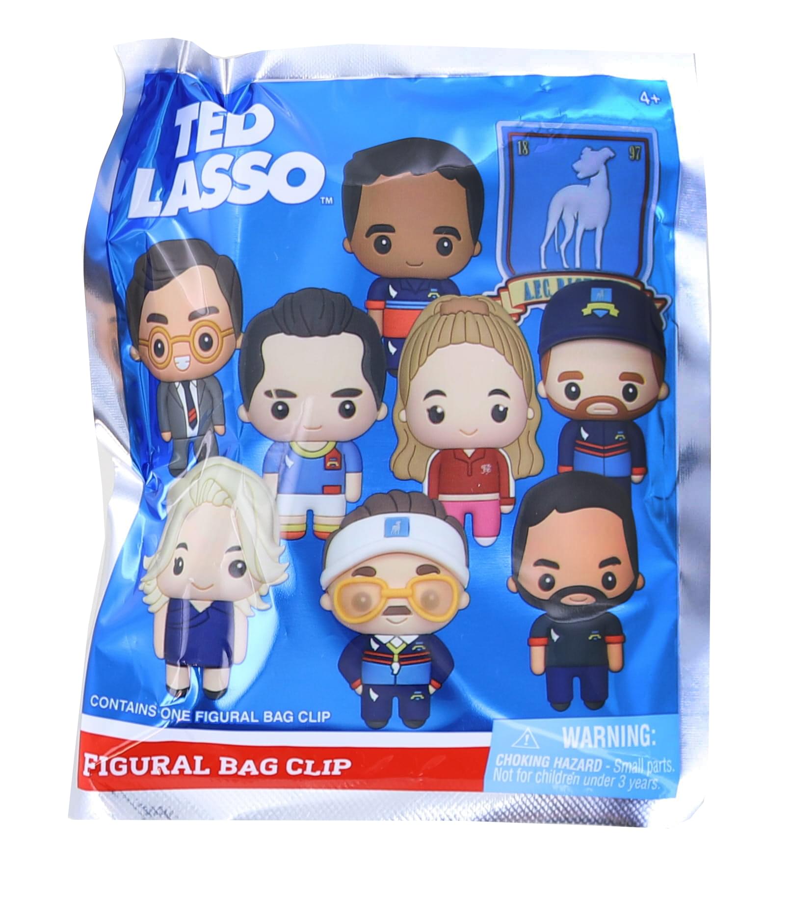 Ted Lasso Blind Bag 3D Foam Bag Clip | One Random