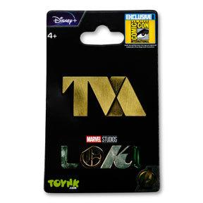 Marvel Studios Loki TVA Limited Edition Pewter Pin | SDCC 2022 Exclusive