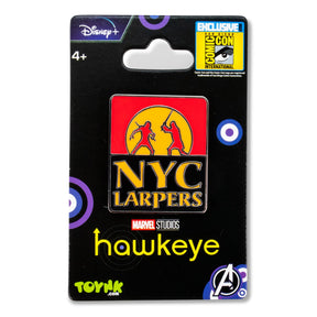 Marvel Studios Hawkeye NYC Larpers Limited Edition Enamel Pin | SDCC Exclusive