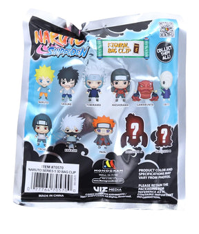 Naruto Series 5 3D Foam Bag Clip | 1 Random