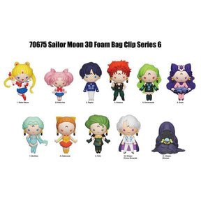 Sailor Moon Series 6 3D Foam Bag Clip | 1 Random