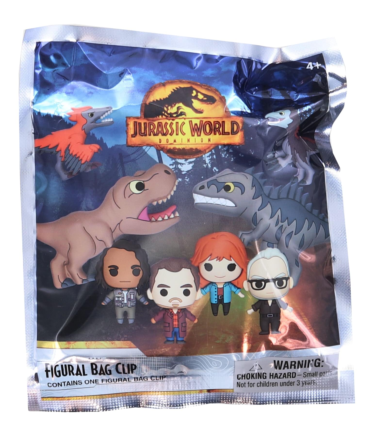 Jurassic World Blind Bag 3D Foam Bag Clip | One Random