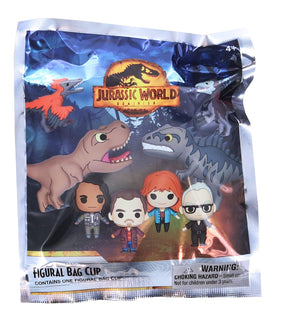 Jurassic World Blind Bag 3D Foam Bag Clip | One Random