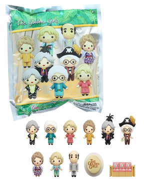 The Golden Girls Series 1 Blind Bagged 3D Foam Figural Bag Clip | 1 Random