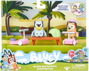 Bluey Vehicle and Figure | Bluey and Bingos Scooter Fun