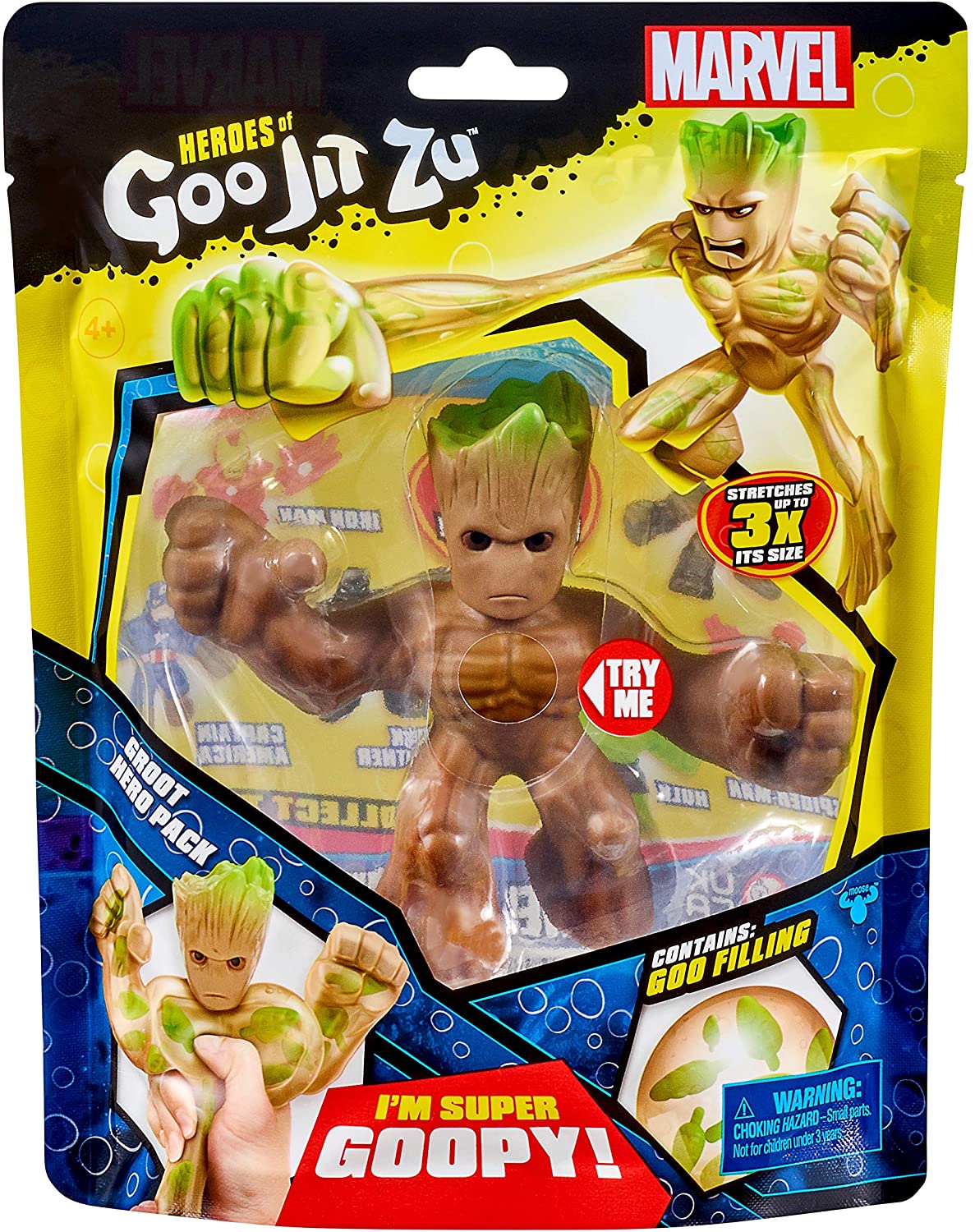Figurines assorties Marvel Goo Jit Zu