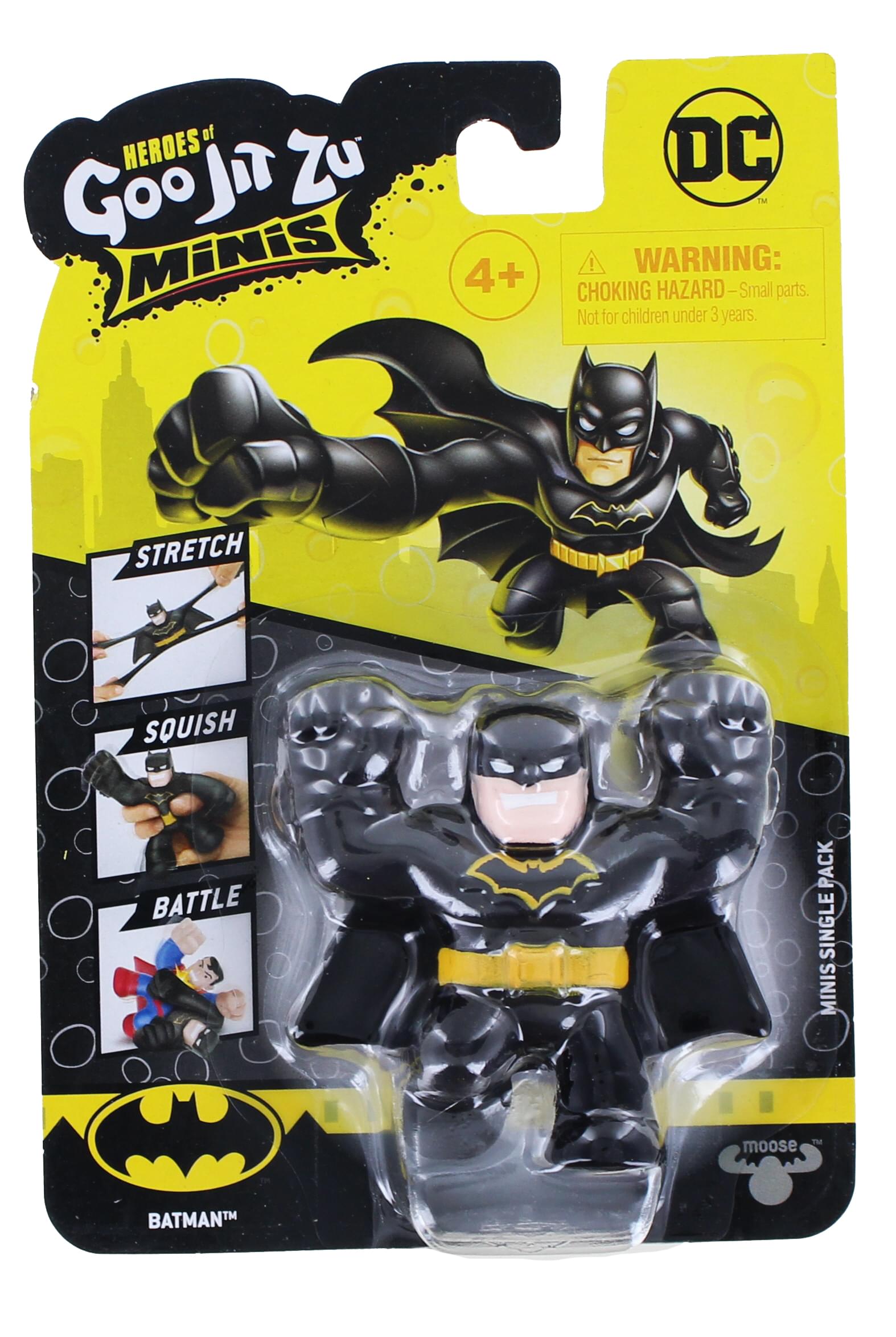 DC Heroes of Goo Jit Zu Squishy Mini Figure | Batman