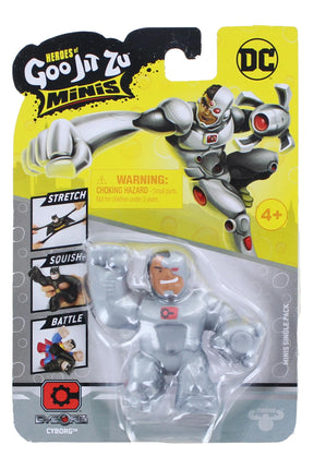 DC Heroes of Goo Jit Zu Squishy Mini Figure | Cyborg