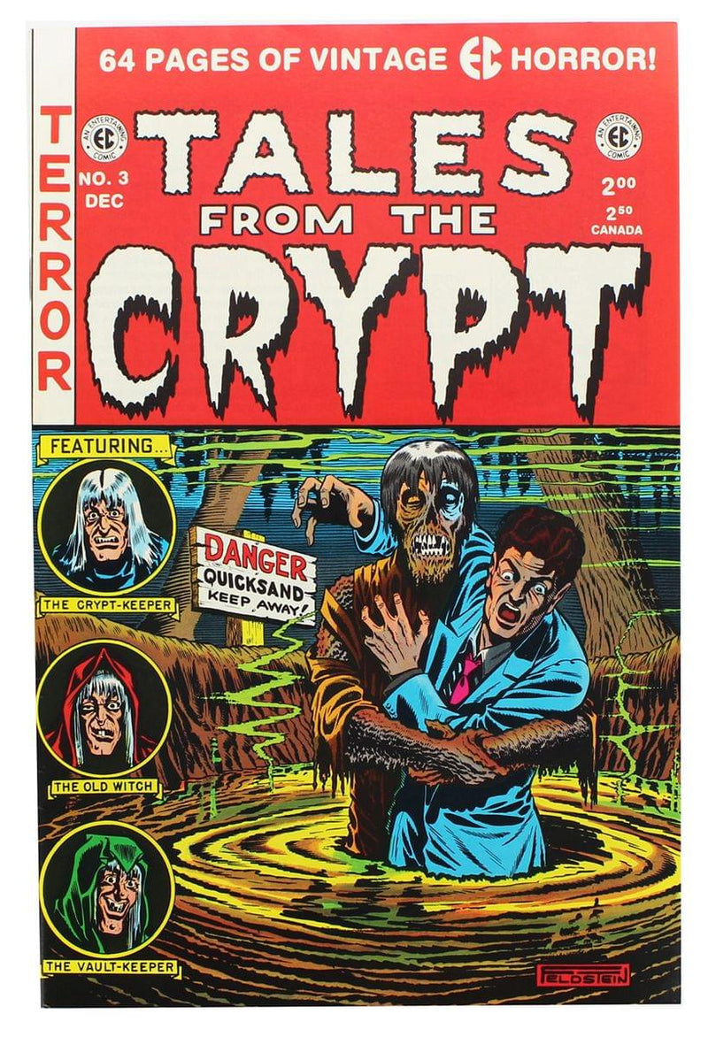 Tales From The Crypt Comic Books Issue 3 Free Shipping 5733