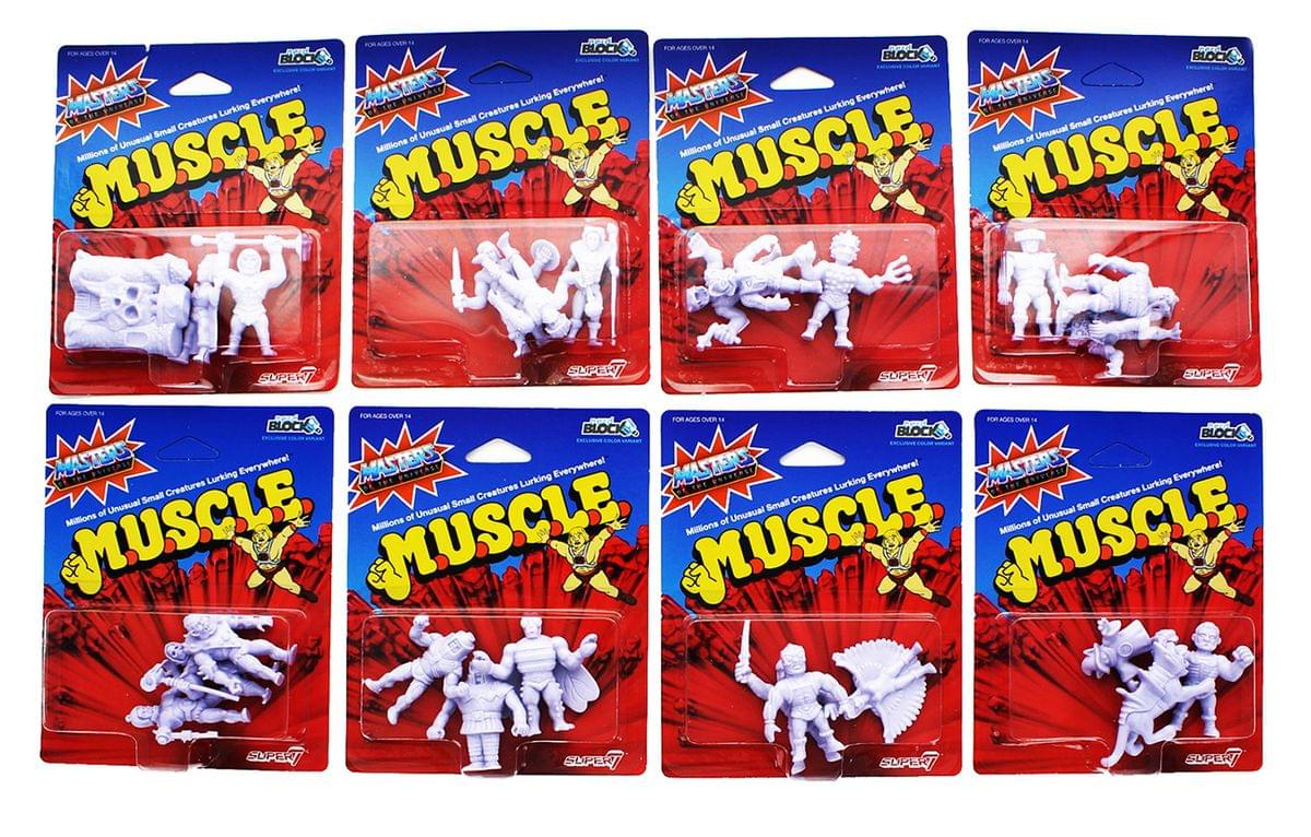 Master of the Universe M.U.S.C.L.E., Set of 8 Packs (24 Figures Total)