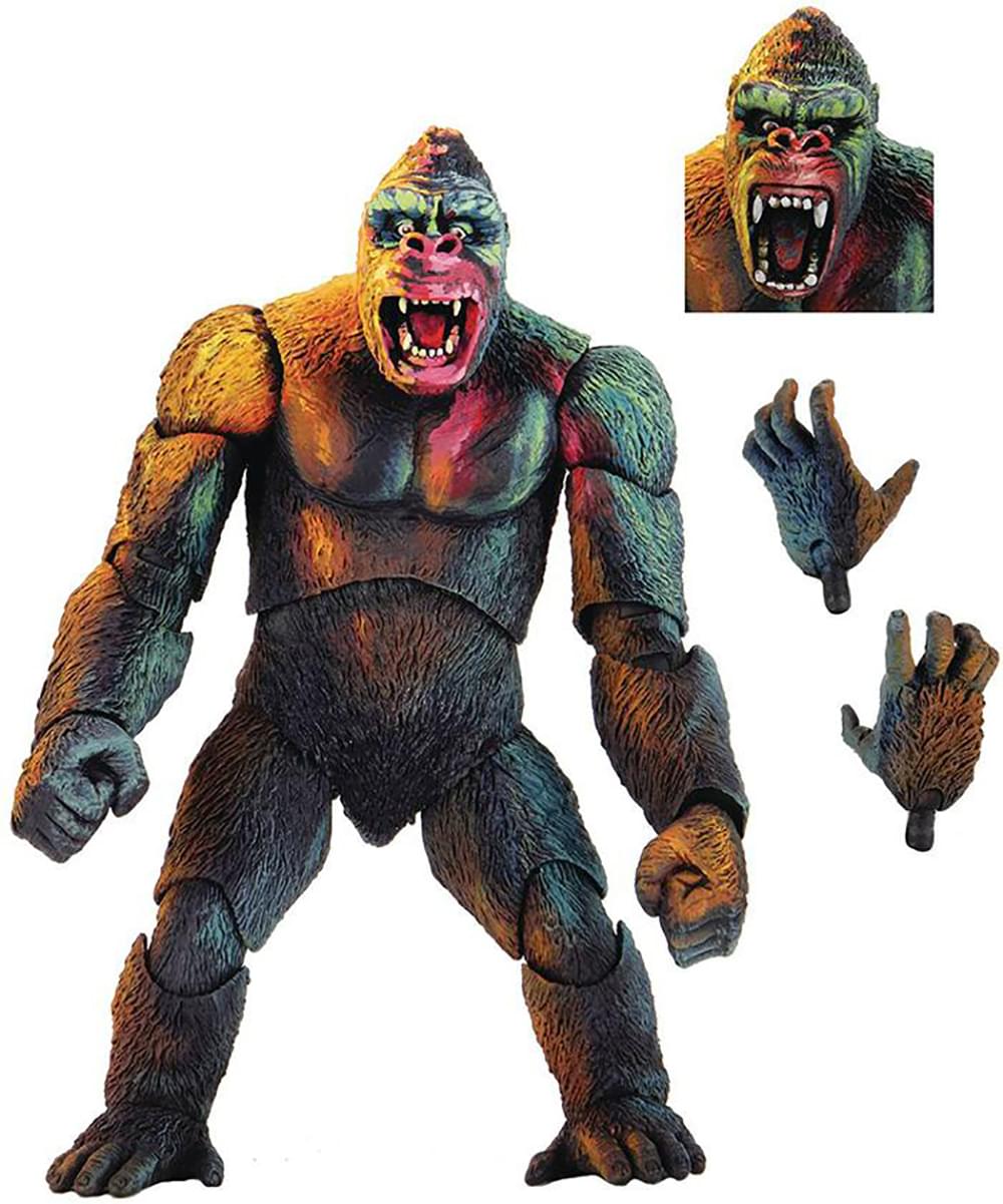 King Kong 7-Inch Scale Action Figure | Illustrated Version