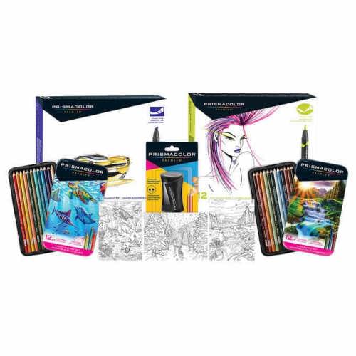 Prisma Color Premier Mixied Coloring Set 52-piece