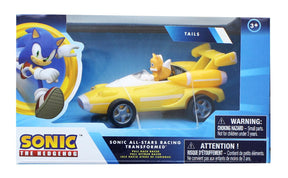 Sonic the Hedgehog All Stars Racing 3.5 Inch Pull Back Tails Car