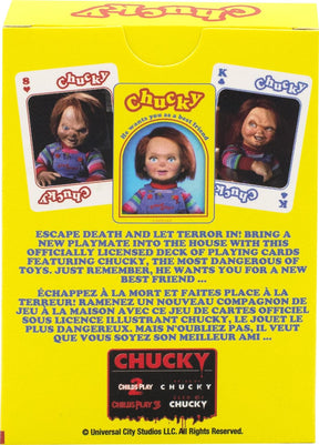 Child's Play Chucky Playing Cards | 52 Card Deck + 2 Jokers