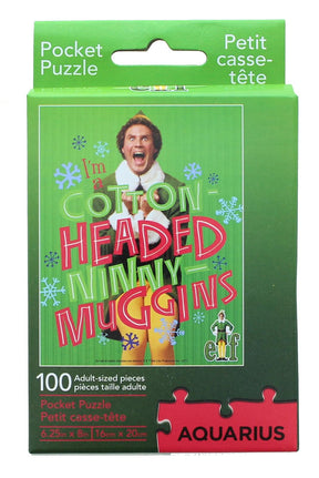 Elf 100 Piece Pocket Jigsaw Puzzle