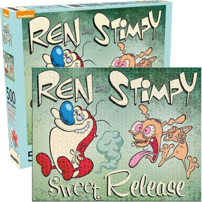 Ren and Stimpy 500 Piece Jigsaw Puzzle