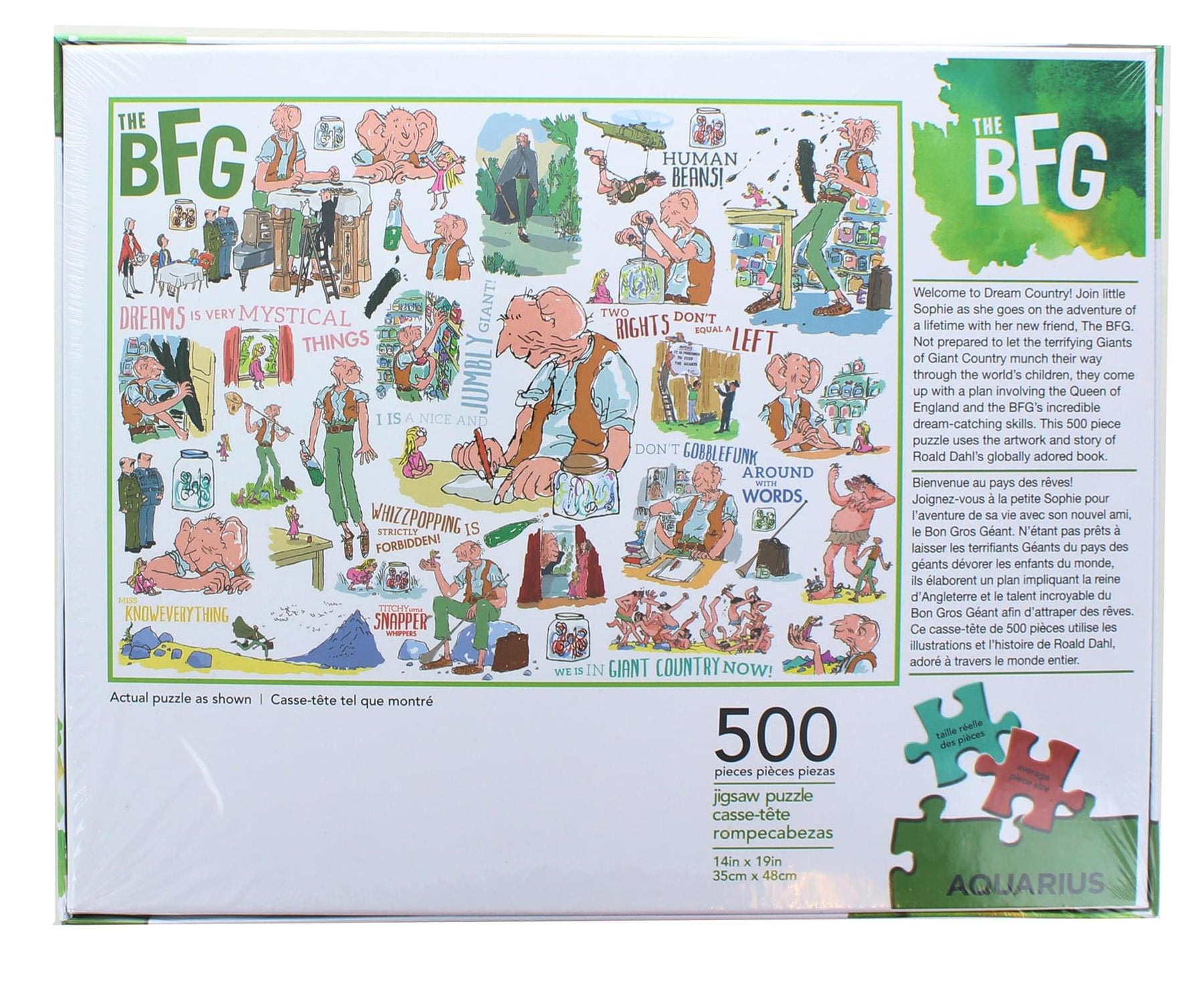 Dahl The BFG 500 Piece Jigsaw Puzzle