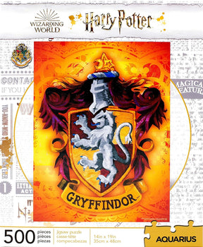 Harry Potter Gryffindor Logo 500 Piece Jigsaw Puzzle