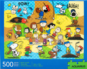 Peanuts Baseball 500 Piece Jigsaw Puzzle