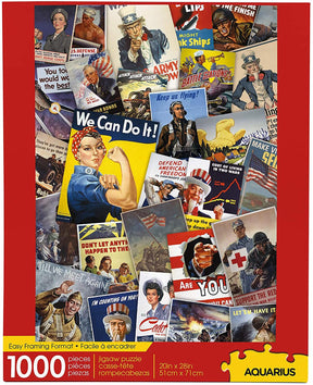 Smithsonian War Posters 1000 Piece Jigsaw Puzzle