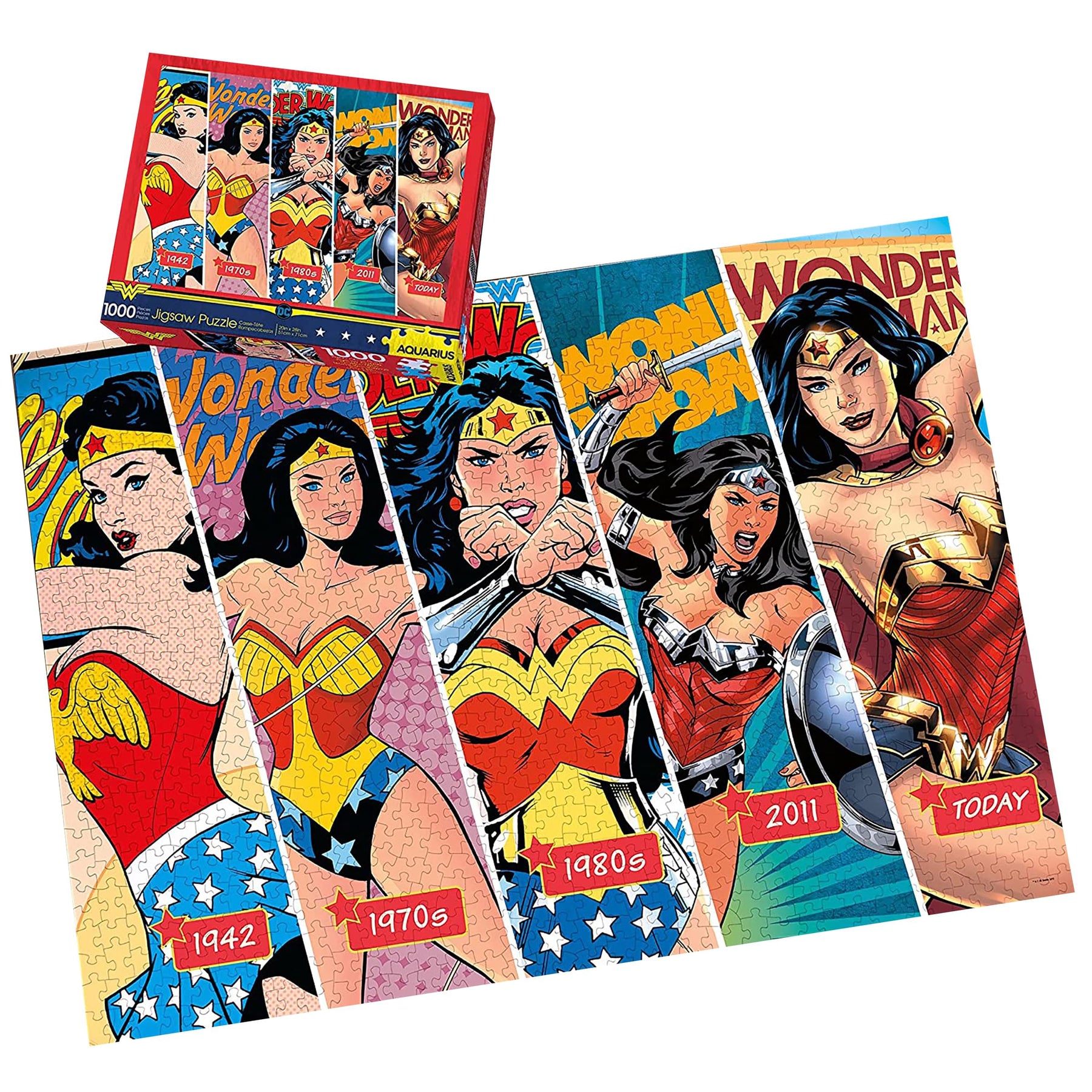 DC Comics Wonder Woman Timeline 1000 Piece Jigsaw Puzzle