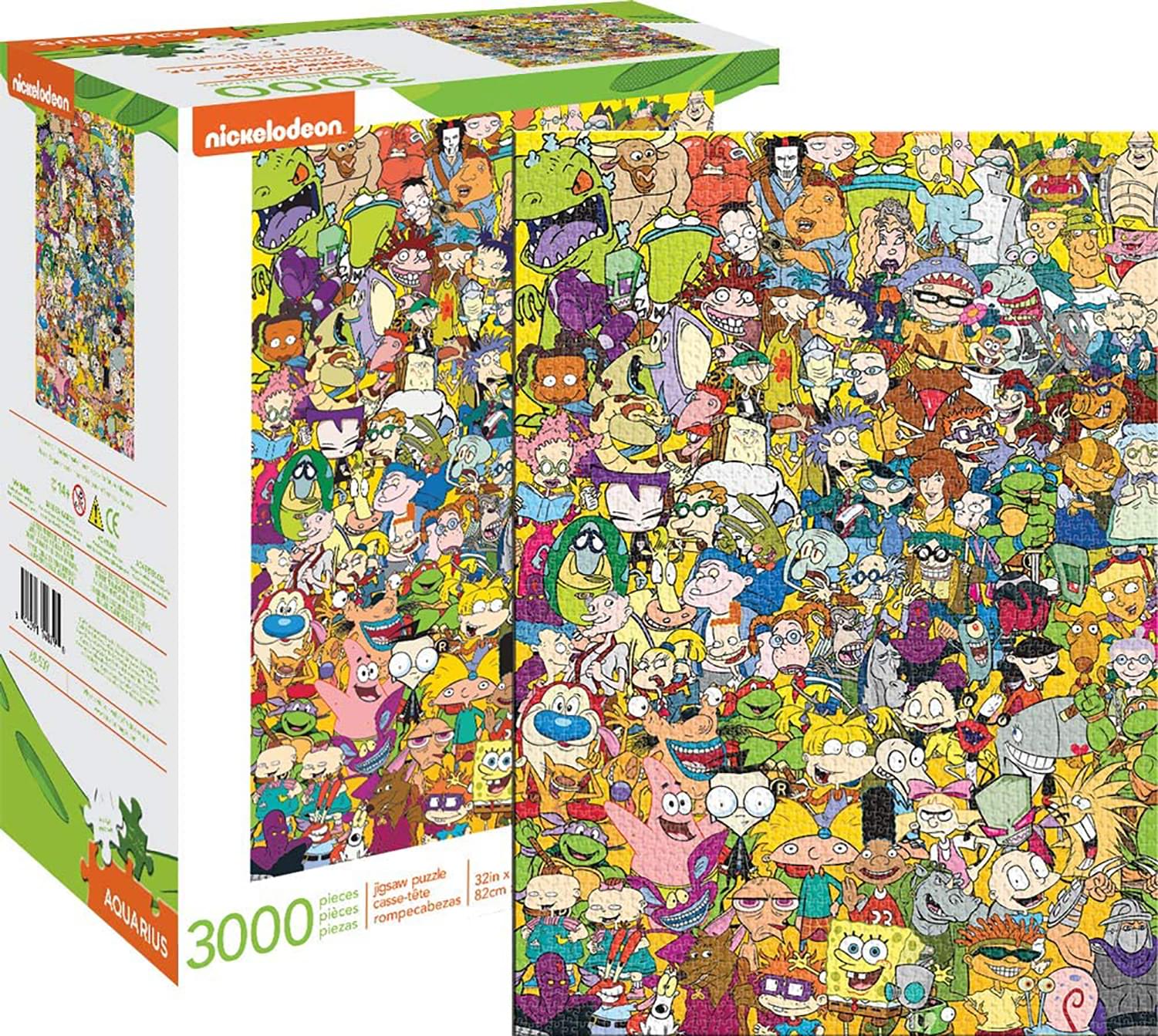 Nickelodeon Cast 3000 Piece Jigsaw Puzzle