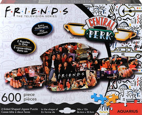 Friends Central Perk & Collage 600 Piece 2 Sided Die Cut Jigsaw Puzzle