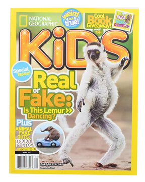 National Geographic Kids Magazine: Real or Fake (April 2017)