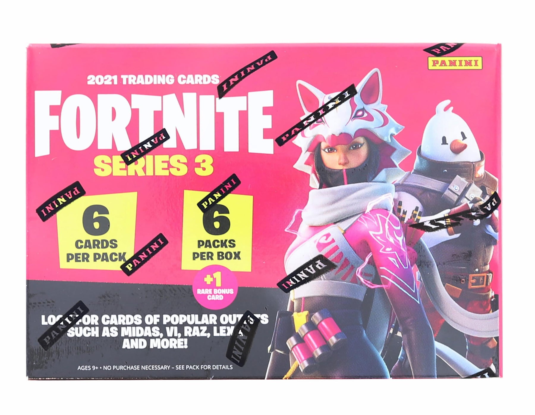 Fortnite Series 3 Trading Cards Blaster Box | 6 Packs