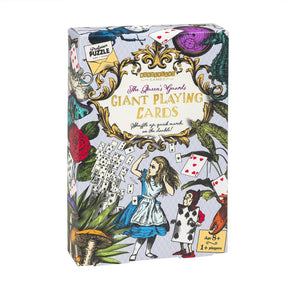 Alice In Wonderland Queens Guards Giant Playing Cards