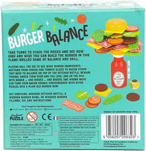 Burger Balance Stacking Game