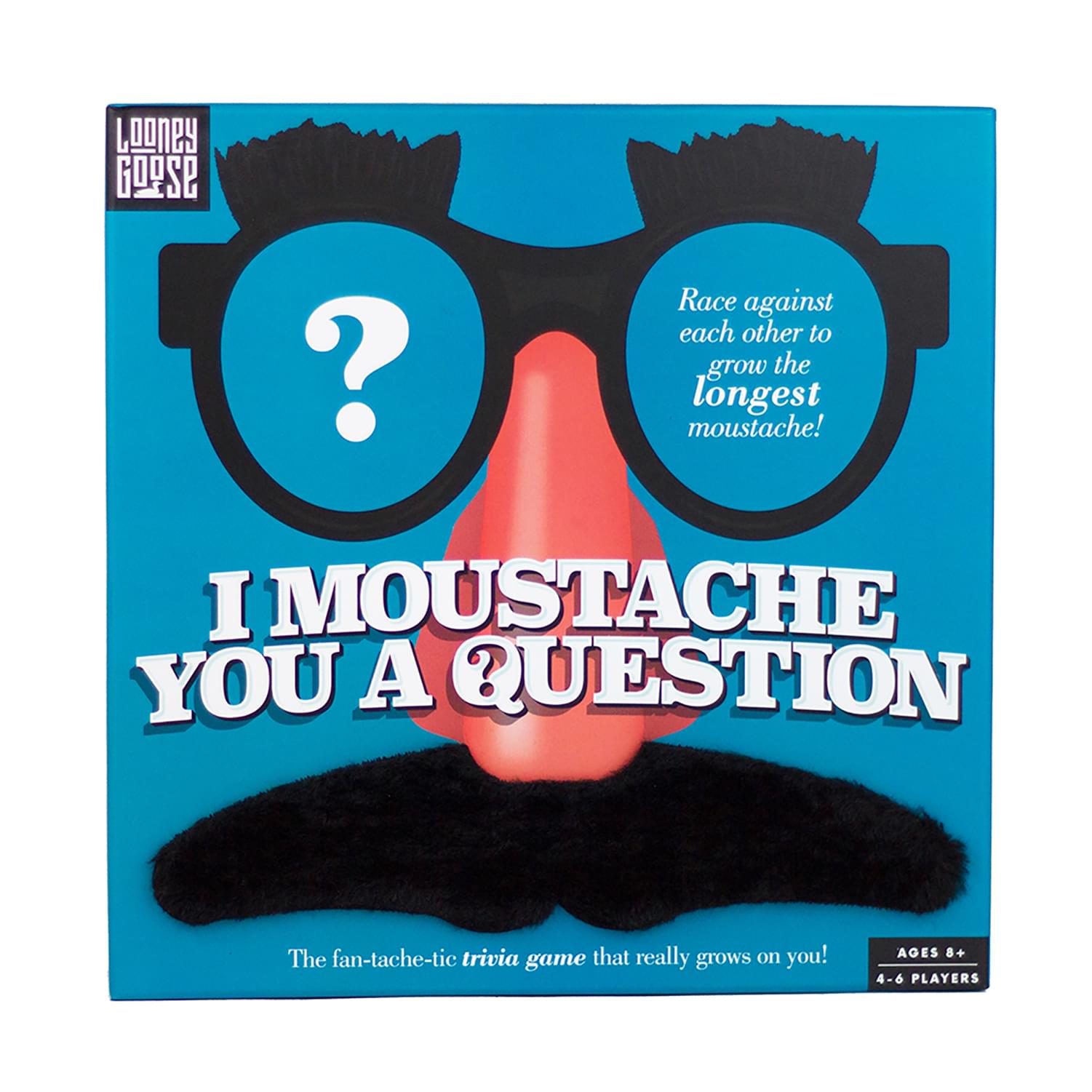 I Moustache You A Question Party Game | 4-6 Players