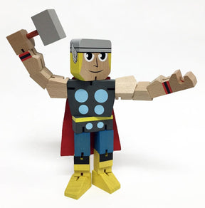 Marvel Wood Warriors 8" Thor