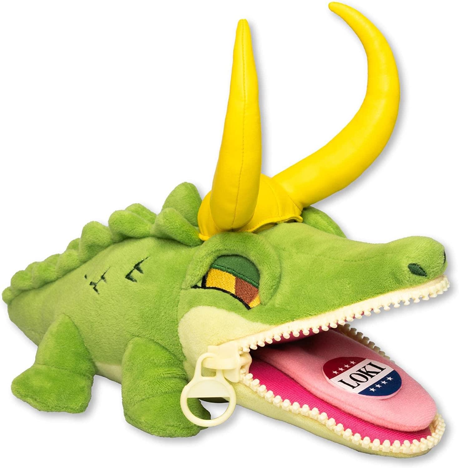 Marvel Loki Alligator 12 Inch Zippermouth Plush