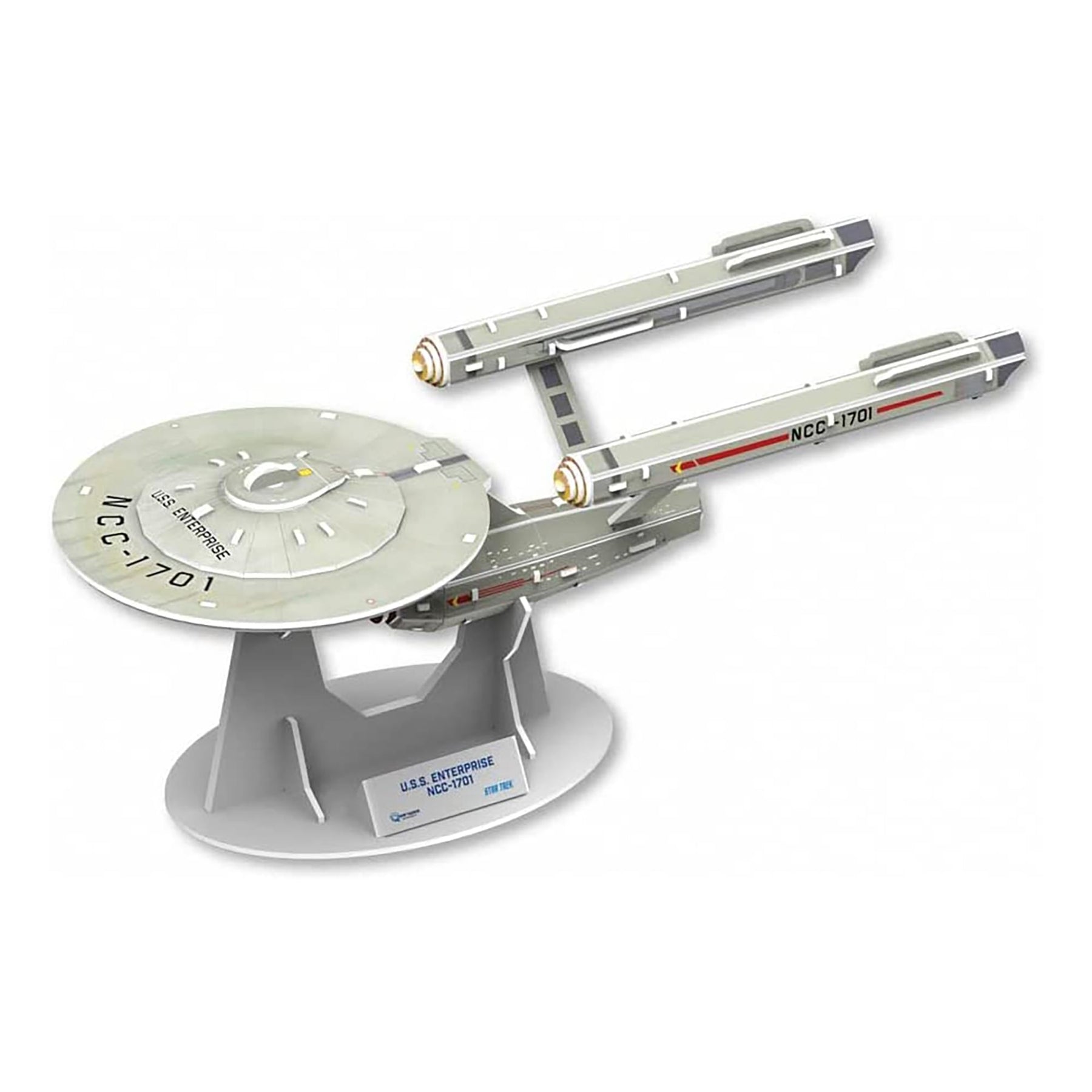 Star Trek Qraftworks PuzzleFleet | USS Enterprise NCC-1701