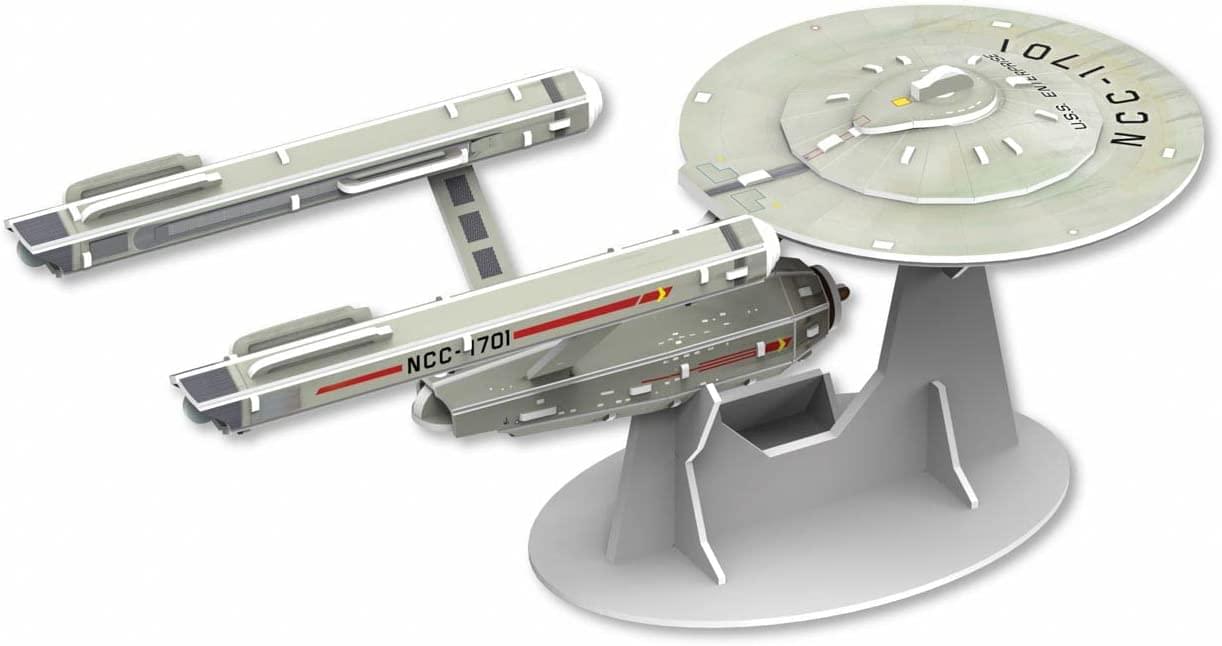 Star Trek Qraftworks PuzzleFleet | USS Enterprise NCC-1701