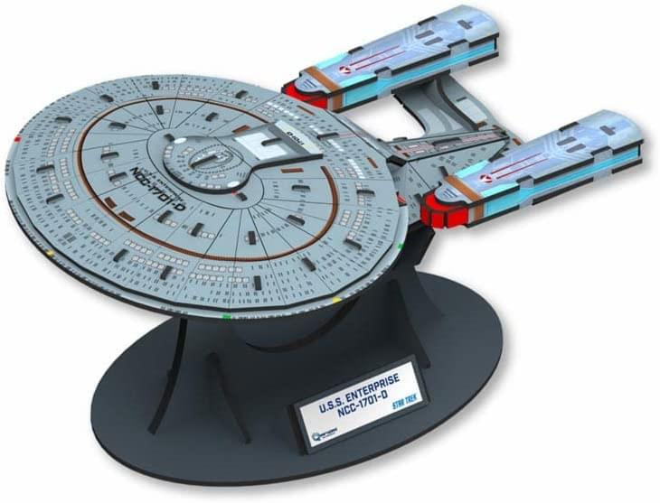 Star Trek Qraftworks PuzzleFleet | USS Enterprise D NCC-1701-D