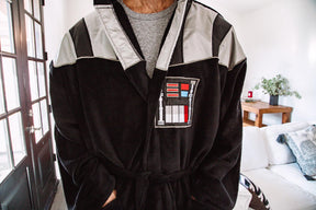 Star Wars Darth Vader Uniform Hooded Bathrobe For Adults | Big And Tall XXL