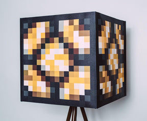 Minecraft Glowstone Tripod Floor Lamp | 62 Inches Tall