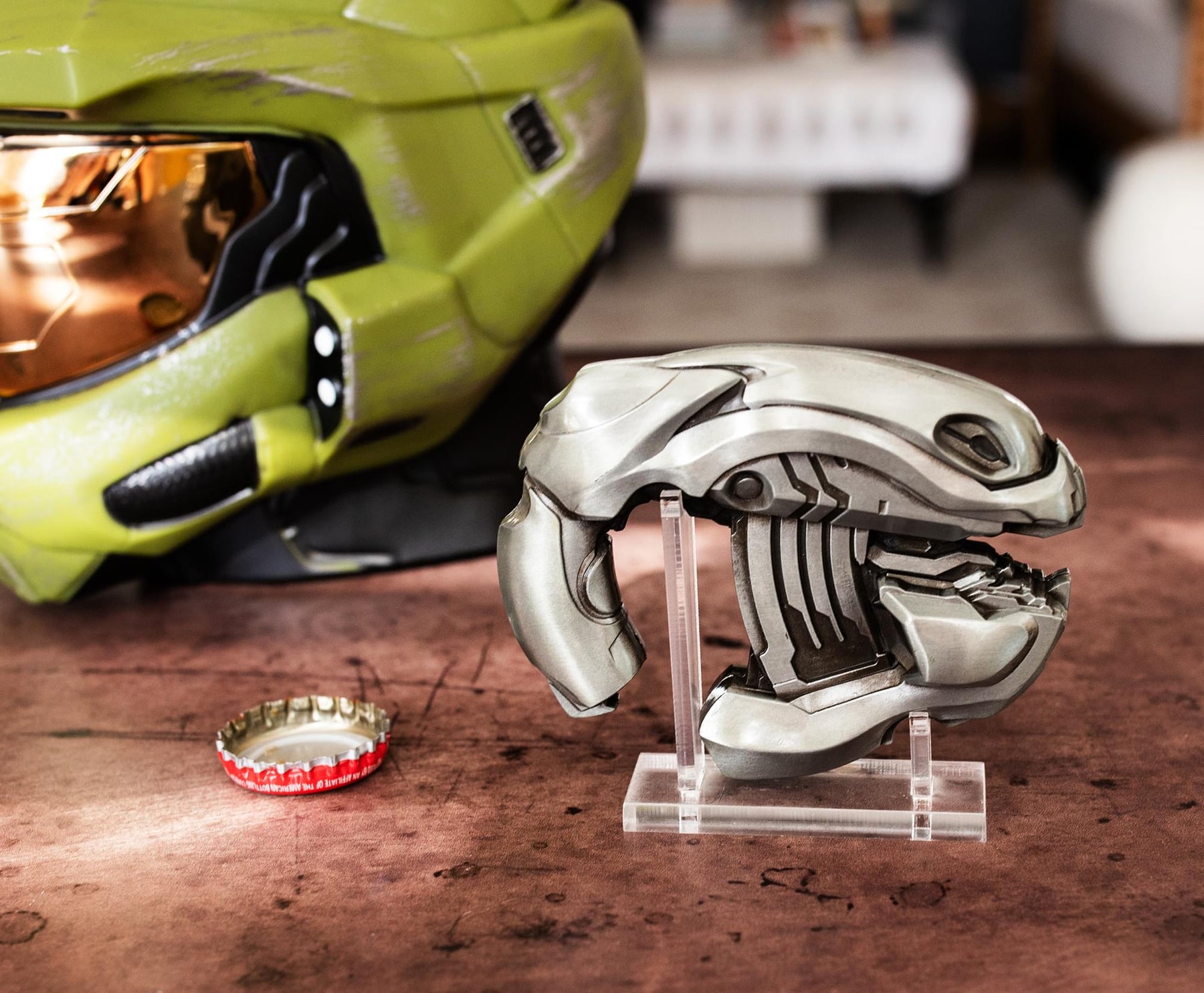 Halo Infinite Plasma Pistol Metal Bottle Opener