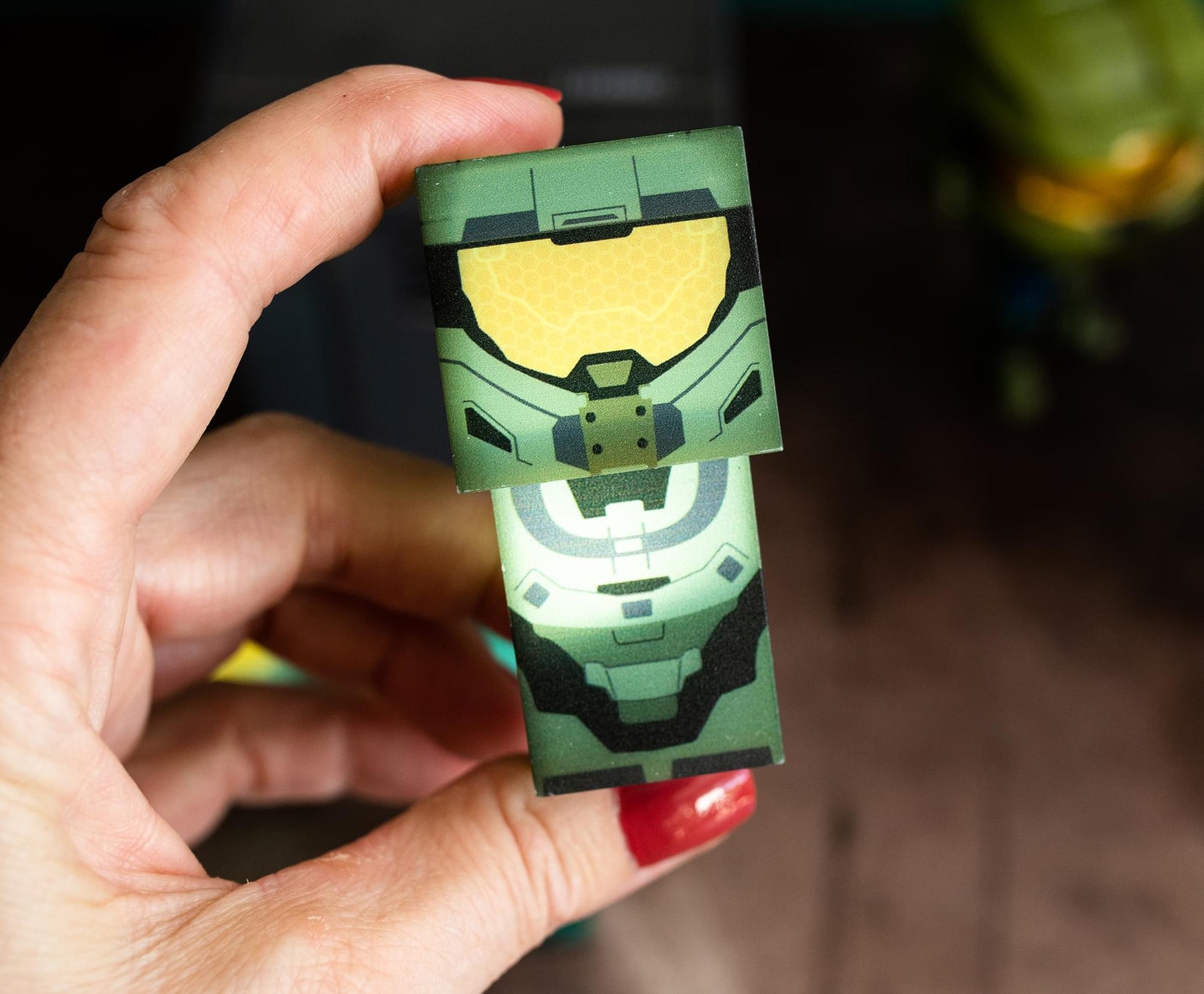 HALO Green Master Chief Evolved Mini Figural Mood Lights | Set of 4